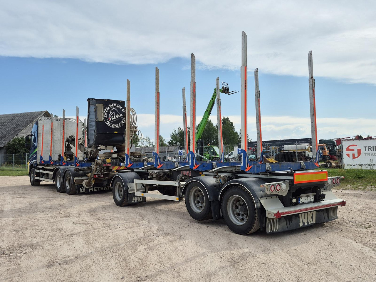 VOLVO FH500 JYKI V31 Kesla - משאית עץ: תמונה 4 VOLVO FH500 JYKI V31 Kesla - משאית עץ: תמונה 4