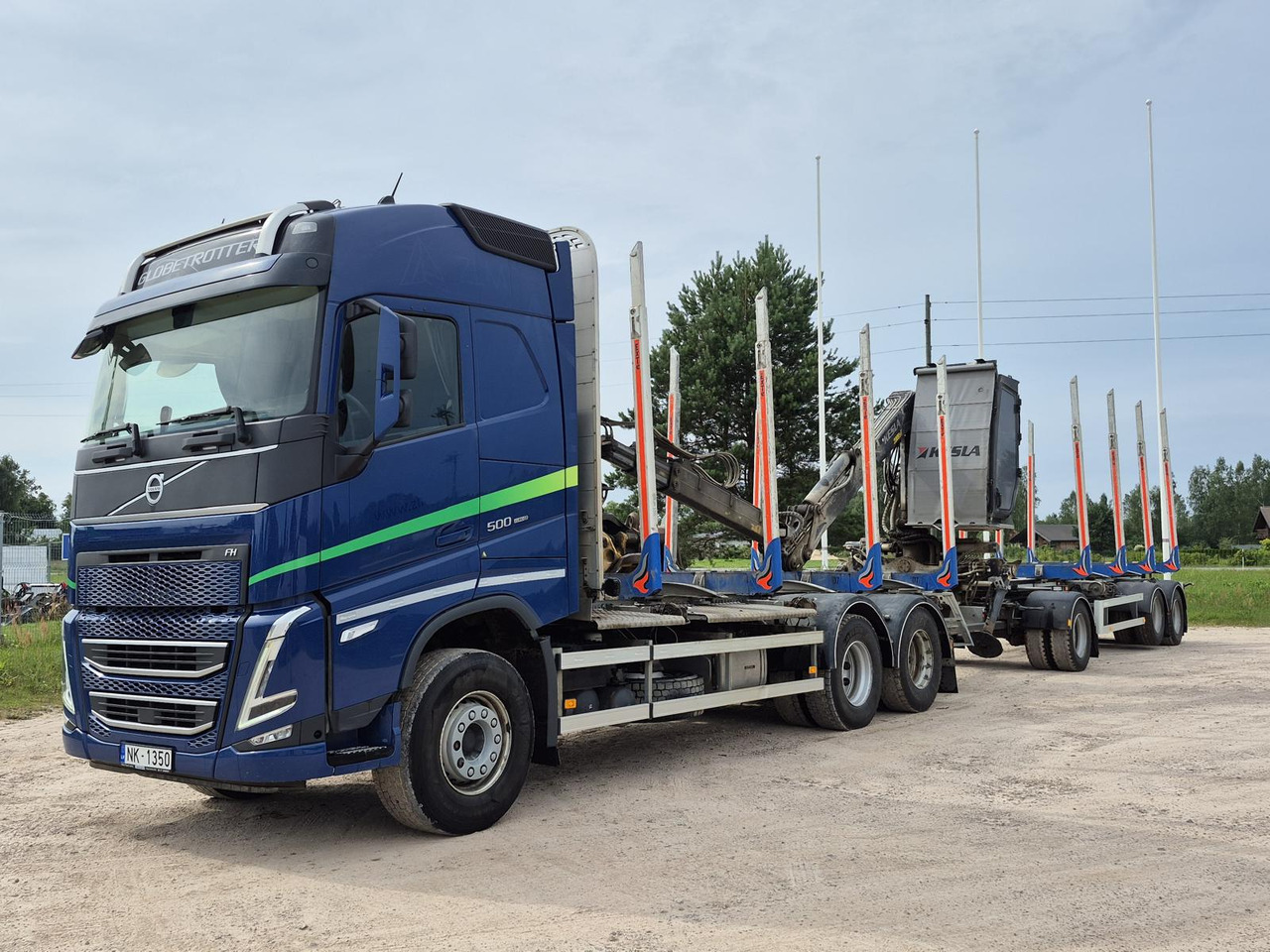 VOLVO FH500 JYKI V31 Kesla - משאית עץ: תמונה 2 VOLVO FH500 JYKI V31 Kesla - משאית עץ: תמונה 2