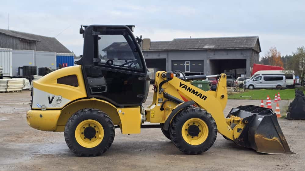 YANMAR V8. 772 original hours. - מעמיס גלגלים: תמונה 5 YANMAR V8. 772 original hours. - מעמיס גלגלים: תמונה 5