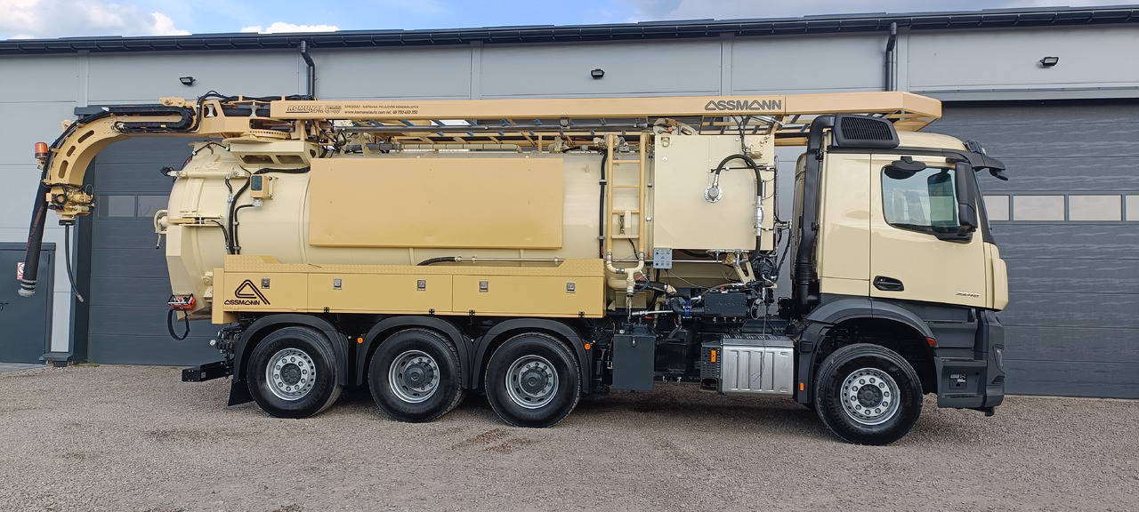 MERCEDES-BENZ AROCS ASSMANN stainless steel recykling - משאית ואקום: תמונה 4 MERCEDES-BENZ AROCS ASSMANN stainless steel recykling - משאית ואקום: תמונה 4