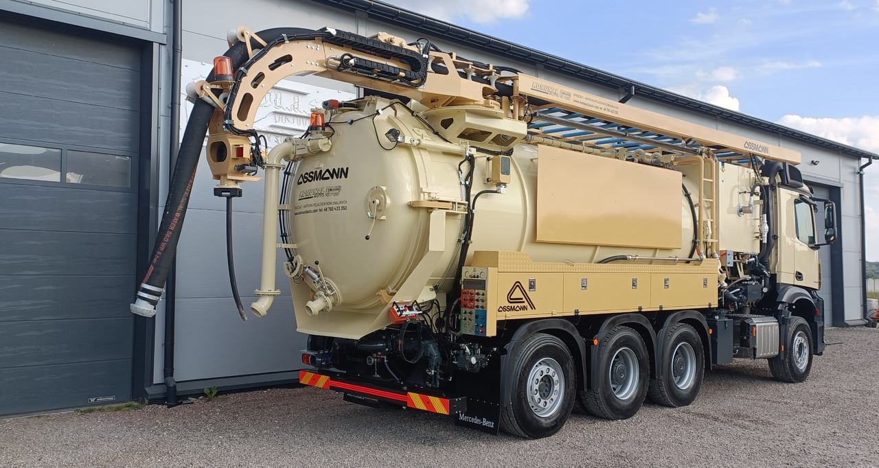 MERCEDES-BENZ AROCS ASSMANN stainless steel recykling - משאית ואקום: תמונה 2 MERCEDES-BENZ AROCS ASSMANN stainless steel recykling - משאית ואקום: תמונה 2