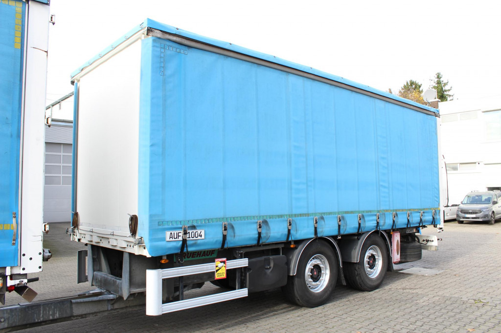Fruehauf Fruehauf 2-Achser SAF Edscha Alu Bordwände - קרון נגרר עם וילונות צד: תמונה 1 Fruehauf Fruehauf 2-Achser SAF Edscha Alu Bordwände - קרון נגרר עם וילונות צד: תמונה 1