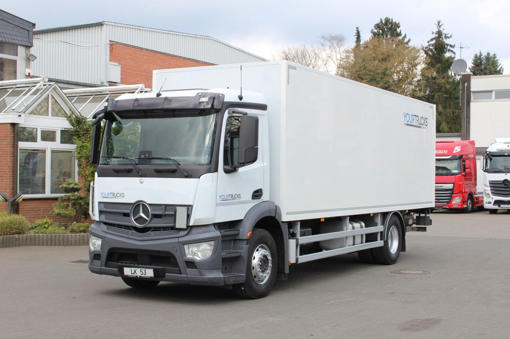Mercedes-Benz Antos 1830 E6 Koffer 7,7m LBW S.Tür ACC LDW - משאית תיבה: תמונה 1 Mercedes-Benz Antos 1830 E6 Koffer 7,7m LBW S.Tür ACC LDW - משאית תיבה: תמונה 1