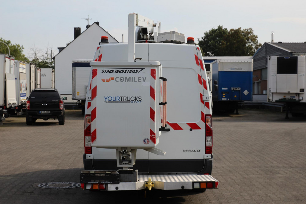 פלטפורמה אווירית מותקנת על משאית Renault Master  Comilev 100TF1 10m Klima nur 167h HU-UVV: תמונה 11