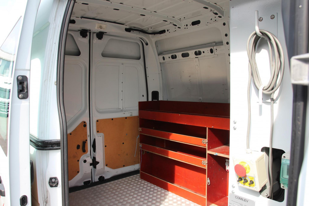 פלטפורמה אווירית מותקנת על משאית Renault Master  Comilev 100TF1 10m Klima nur 167h HU-UVV: תמונה 14