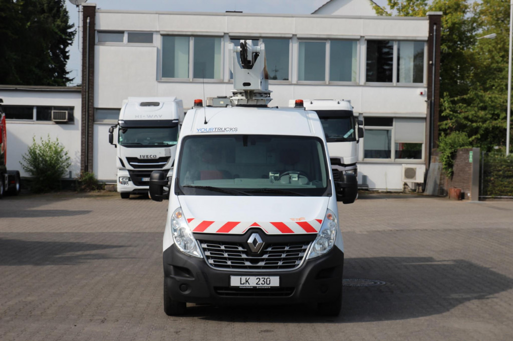 פלטפורמה אווירית מותקנת על משאית Renault Master  Comilev 100TF1 10m Klima nur 167h HU-UVV: תמונה 8