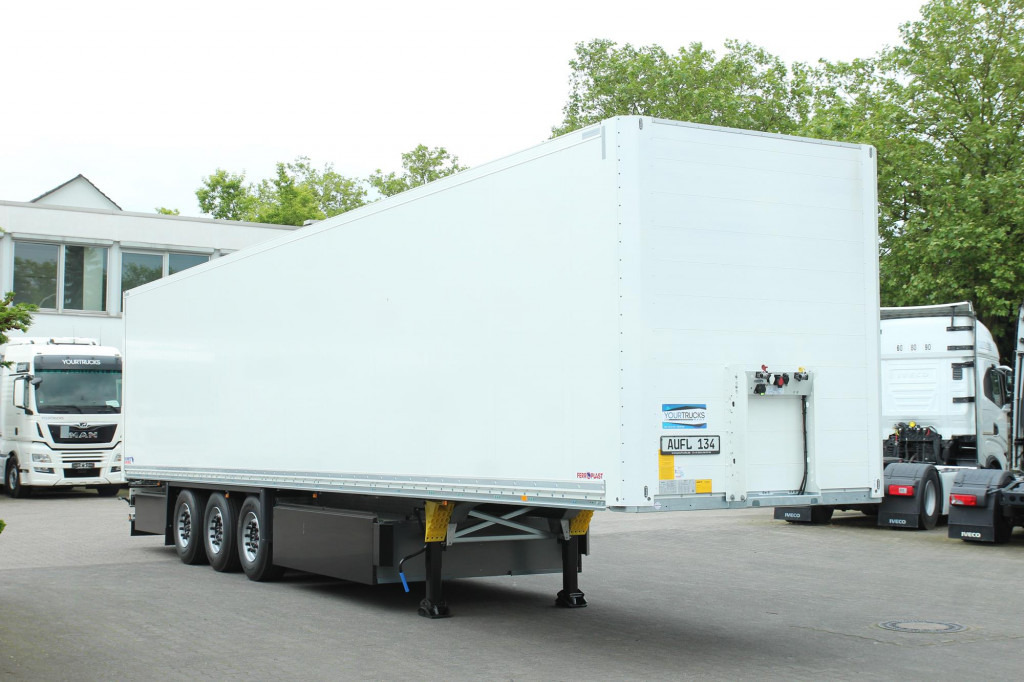 חָדָשׁ סמיטריילר בתיבה סגורה SCHMITZ Koffer    DS  Liftachse  4x Pal.-Kasten  NEU !: תמונה 9