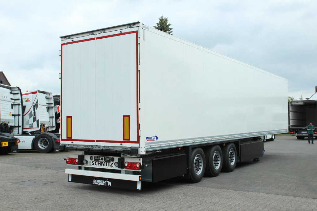 חָדָשׁ סמיטריילר בתיבה סגורה SCHMITZ Koffer    DS  Liftachse  4x Pal.-Kasten  NEU !: תמונה 10