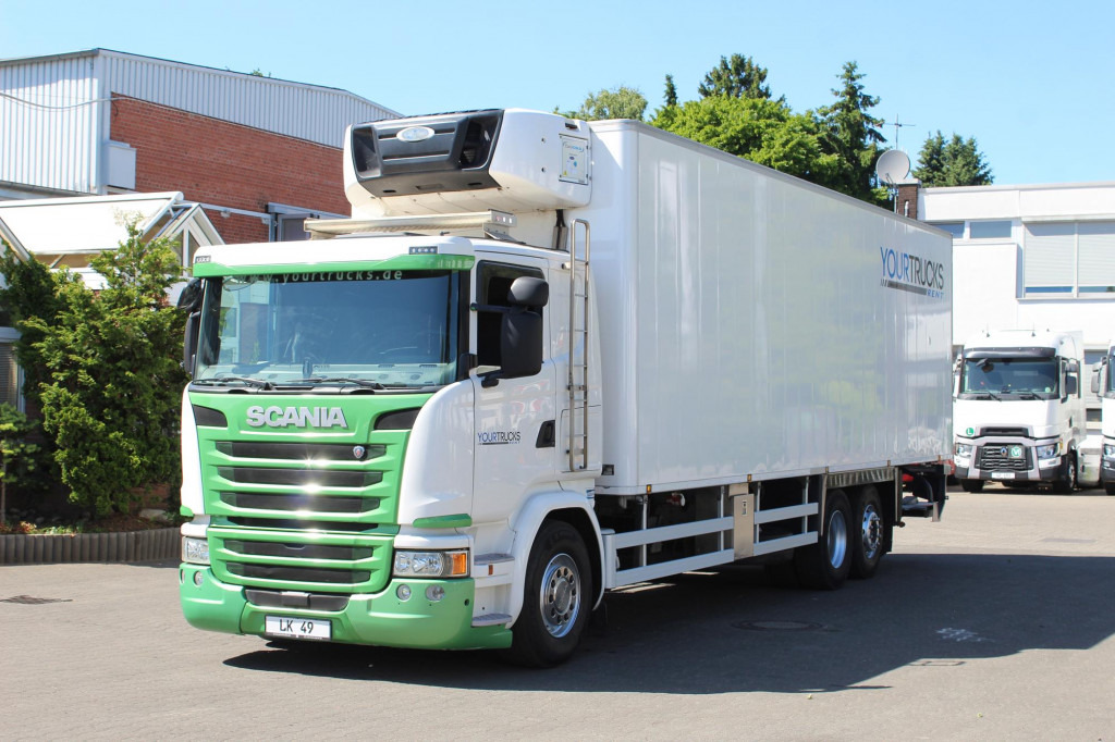 Scania G410 E5 CS 1150-12 MT Strom LBW Lenkachse - משאית קירור: תמונה 1 Scania G410 E5 CS 1150-12 MT Strom LBW Lenkachse - משאית קירור: תמונה 1