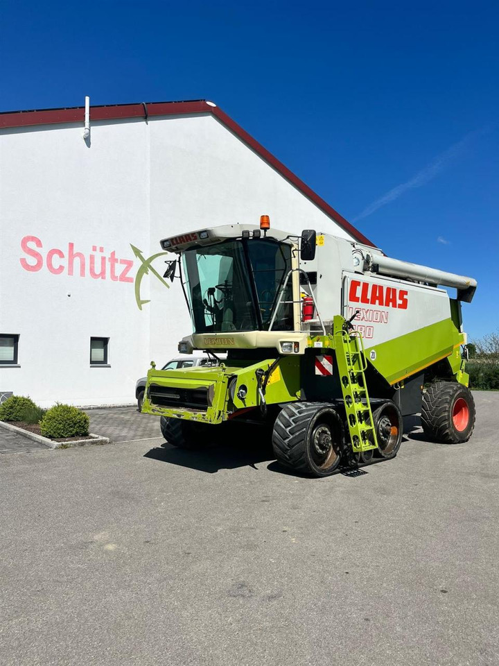 CLAAS Lexion 480 TerraTrac, ca. 3956 Bh, Baujahr 1999 - מקצרת קומבינה: תמונה 1 CLAAS Lexion 480 TerraTrac, ca. 3956 Bh, Baujahr 1999 - מקצרת קומבינה: תמונה 1