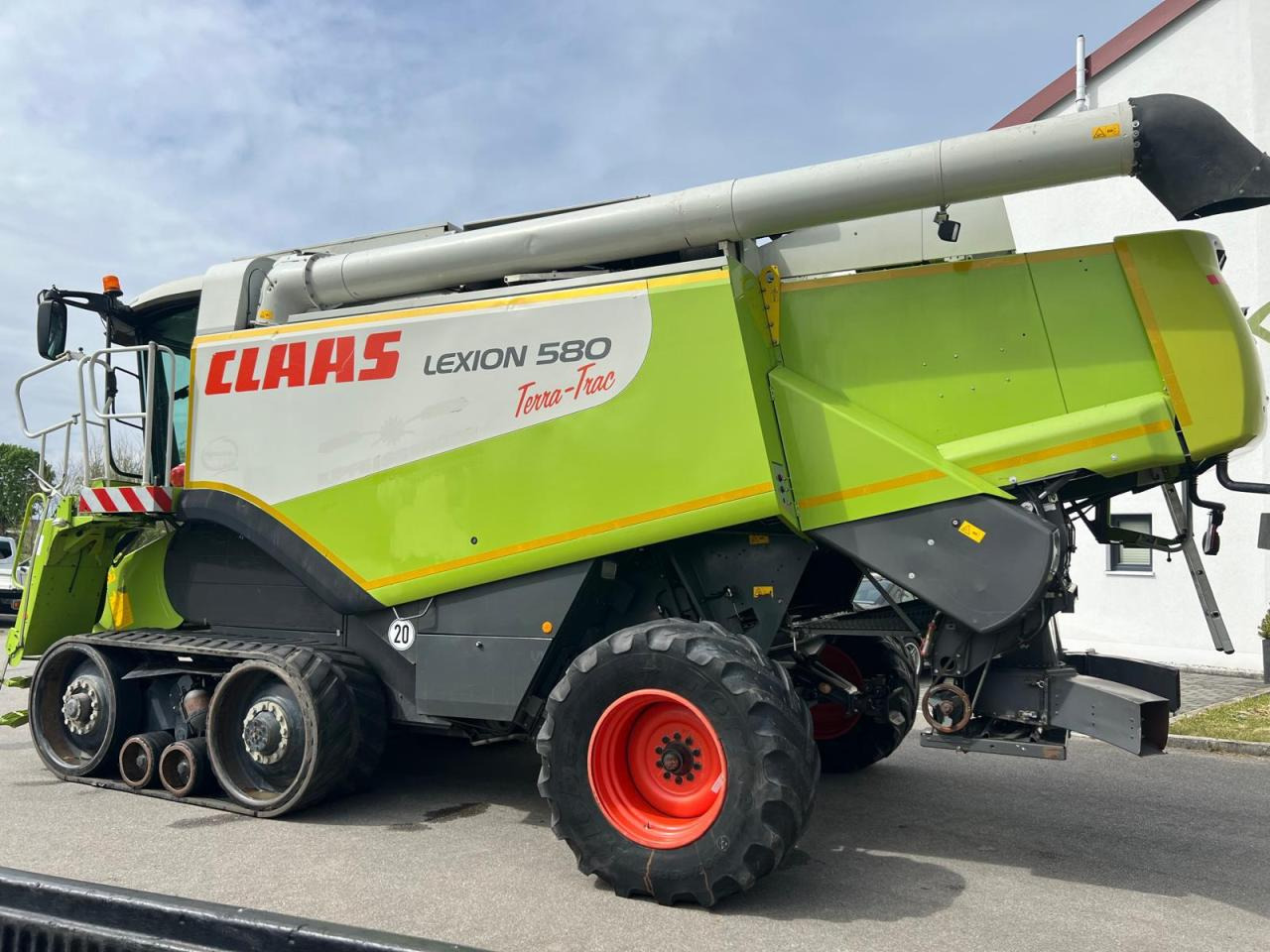 CLAAS Lexion 580 Terra Trac, Bj. 2004 - מקצרת קומבינה: תמונה 2 CLAAS Lexion 580 Terra Trac, Bj. 2004 - מקצרת קומבינה: תמונה 2
