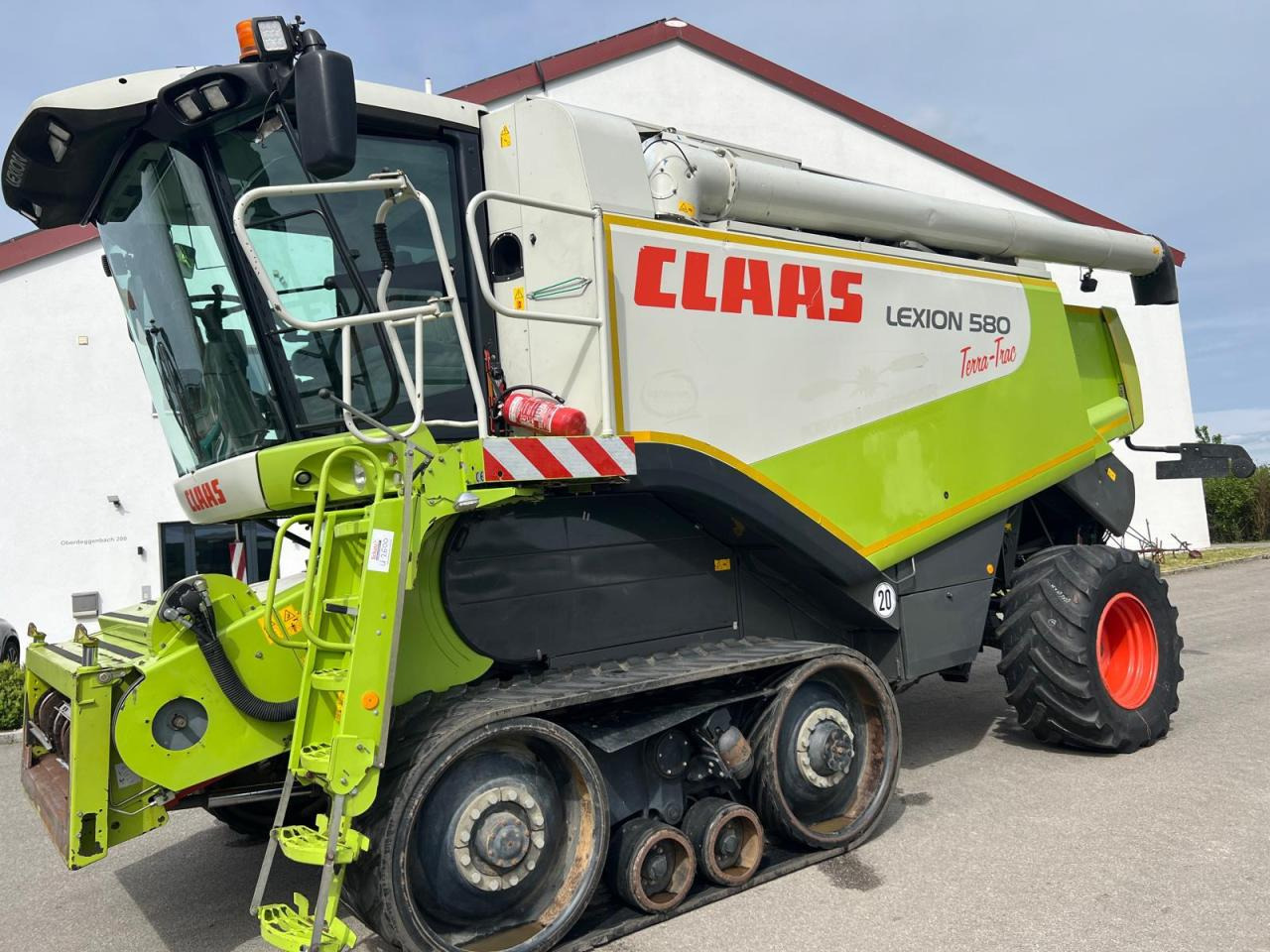 CLAAS Lexion 580 Terra Trac, Bj. 2004 - מקצרת קומבינה: תמונה 1 CLAAS Lexion 580 Terra Trac, Bj. 2004 - מקצרת קומבינה: תמונה 1
