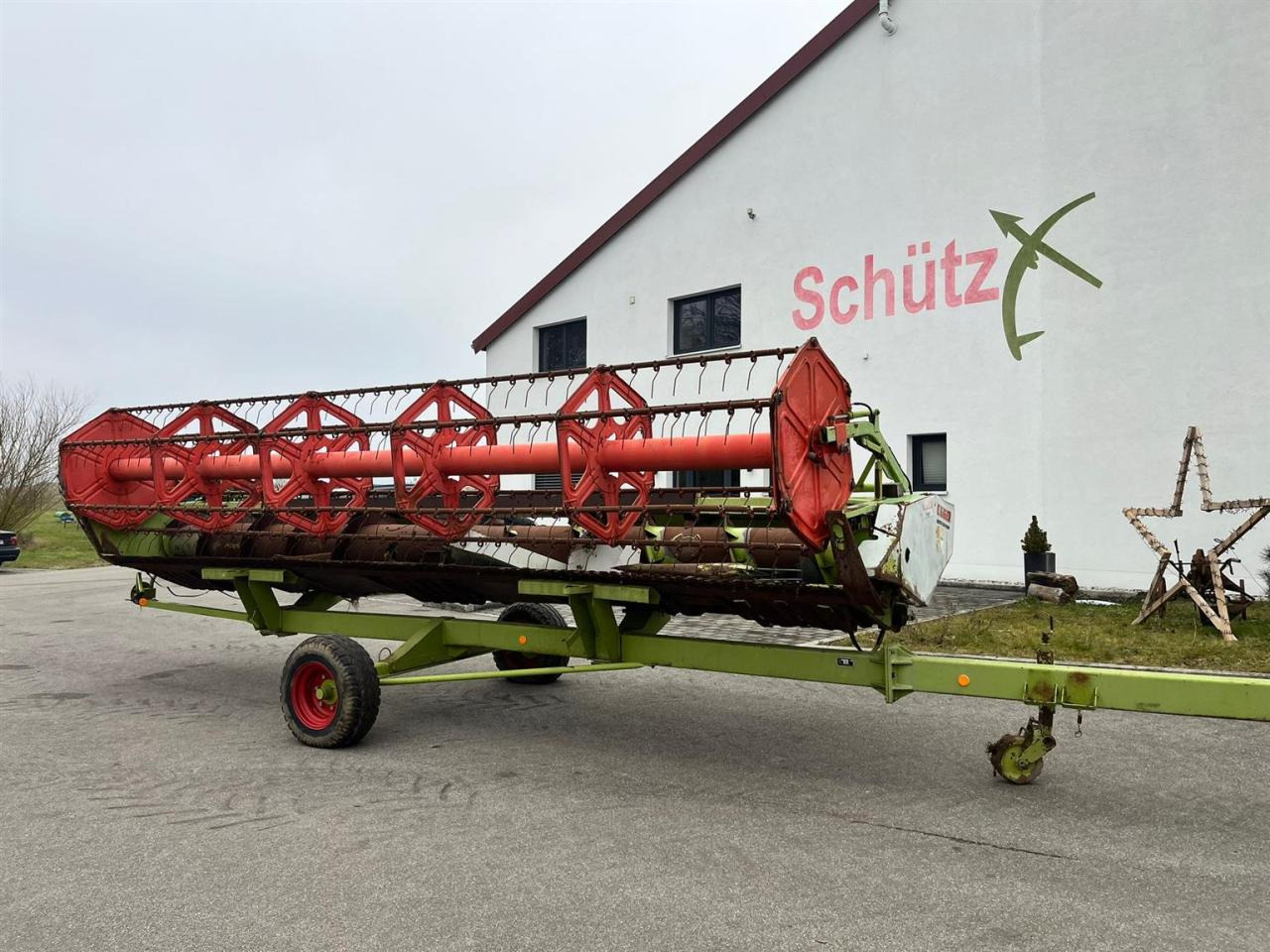CLAAS Schneidwerk Claas C660 mit Autocontour, Transportwagen - צרופת מקצרת מספוא: תמונה 2 CLAAS Schneidwerk Claas C660 mit Autocontour, Transportwagen - צרופת מקצרת מספוא: תמונה 2