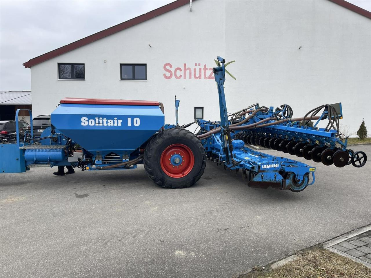 Lemken Solitair 10/6000-K-DS, Kreiselegge Zirkon 10/600K - משדדה: תמונה 2 Lemken Solitair 10/6000-K-DS, Kreiselegge Zirkon 10/600K - משדדה: תמונה 2