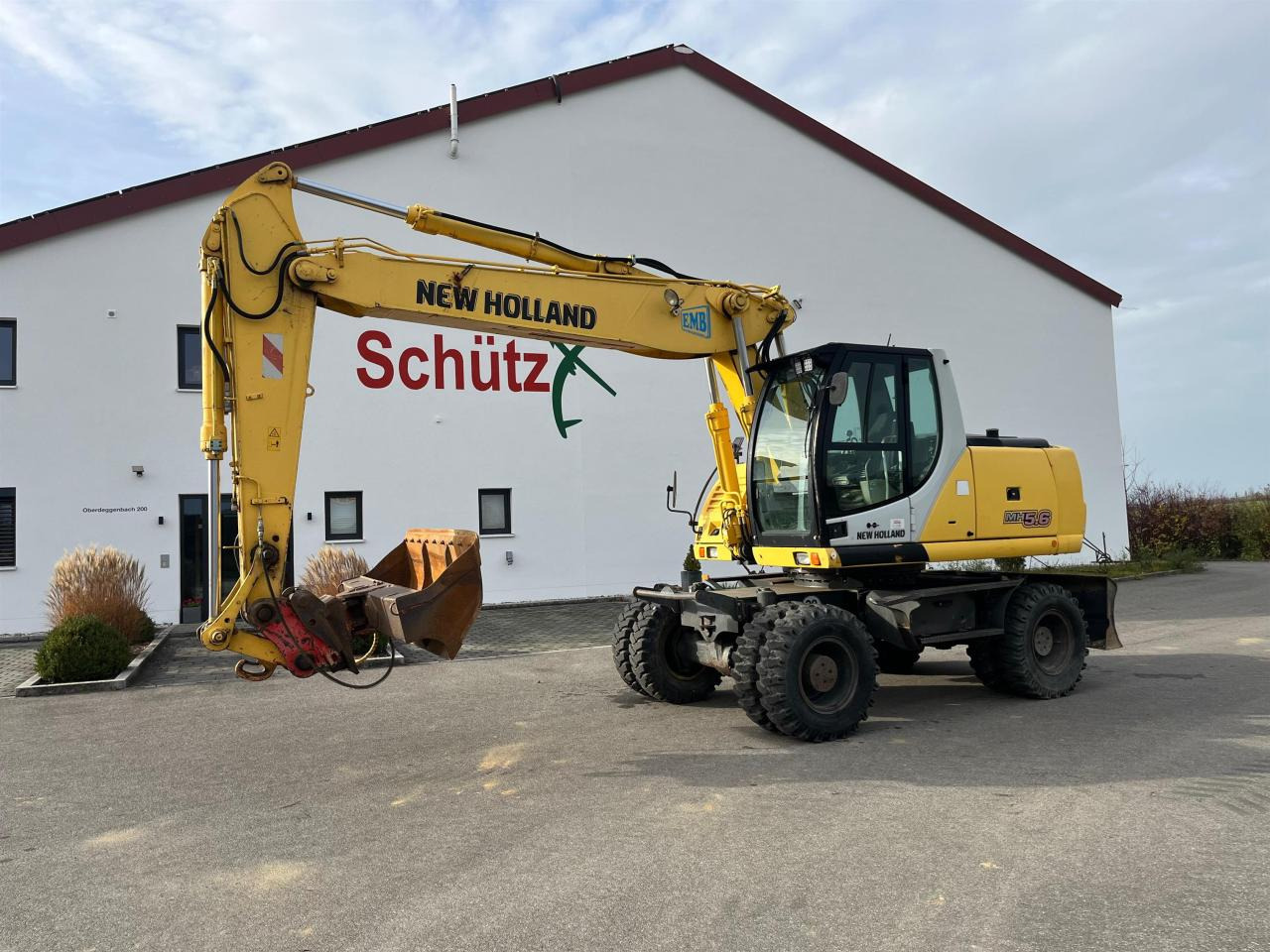 New Holland MH 5.6 inkl. Grabenlöffel, Tieflöffel - מחפר גלגלים: תמונה 2 New Holland MH 5.6 inkl. Grabenlöffel, Tieflöffel - מחפר גלגלים: תמונה 2