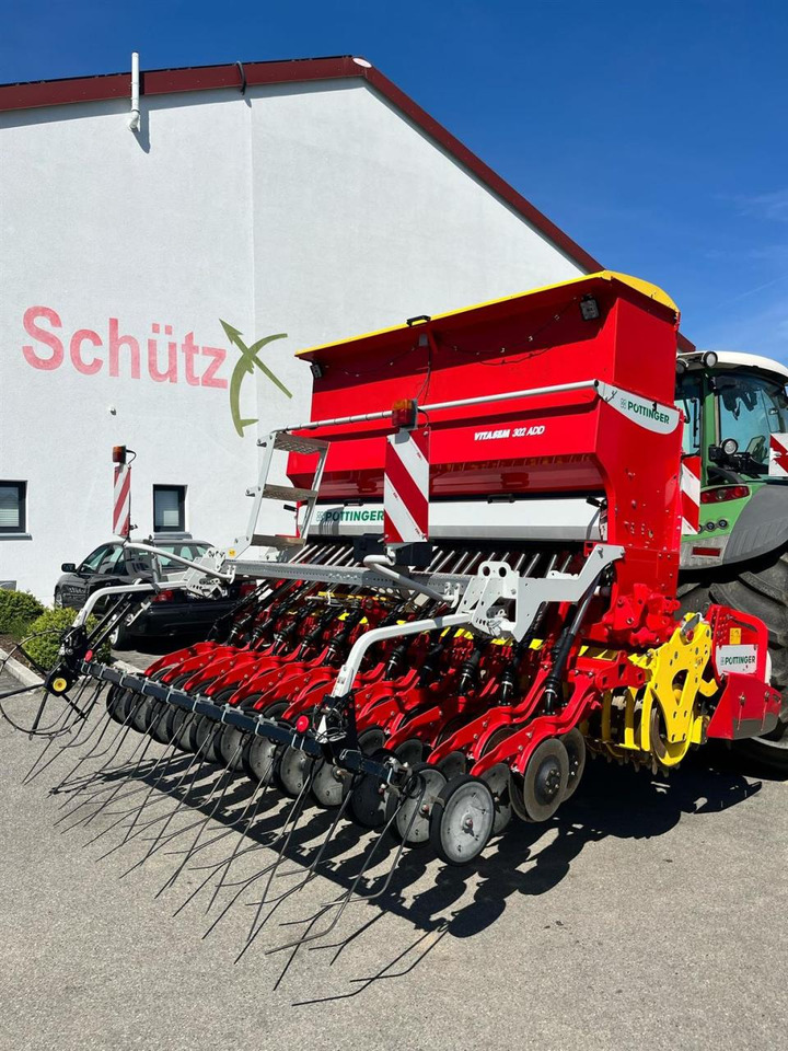 Pöttinger 3m Vitasem 302 ADD + Pöttinger Lion 303.12 WG - מקדחת זריעה משולבת: תמונה 1 Pöttinger 3m Vitasem 302 ADD + Pöttinger Lion 303.12 WG - מקדחת זריעה משולבת: תמונה 1