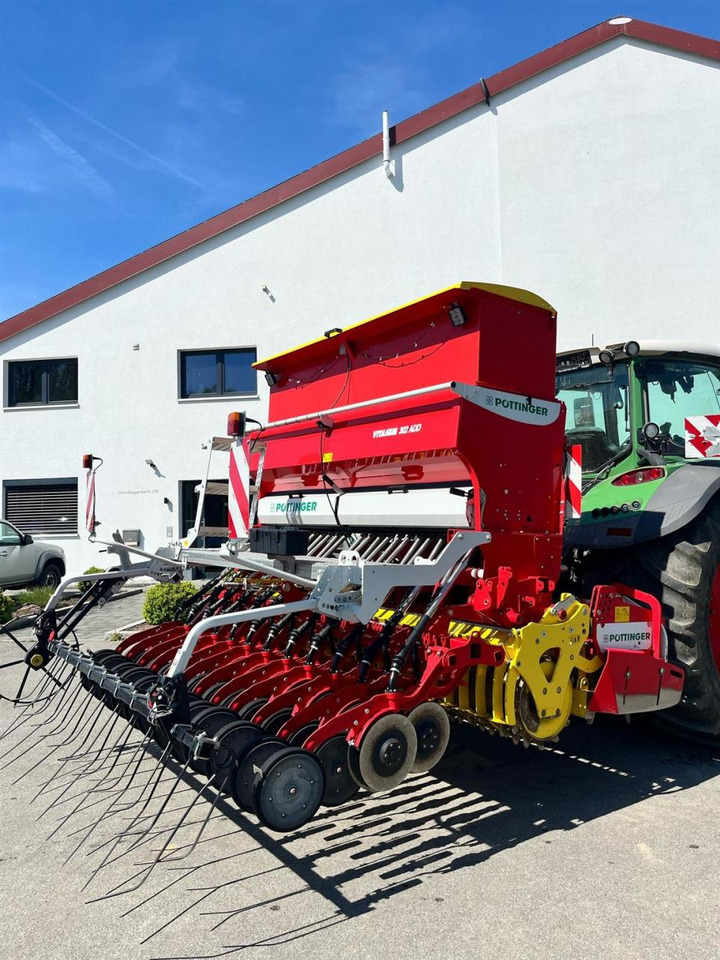 Pöttinger 3m Vitasem 302 ADD + Pöttinger Lion 303.12 WG - מקדחת זריעה משולבת: תמונה 3 Pöttinger 3m Vitasem 302 ADD + Pöttinger Lion 303.12 WG - מקדחת זריעה משולבת: תמונה 3