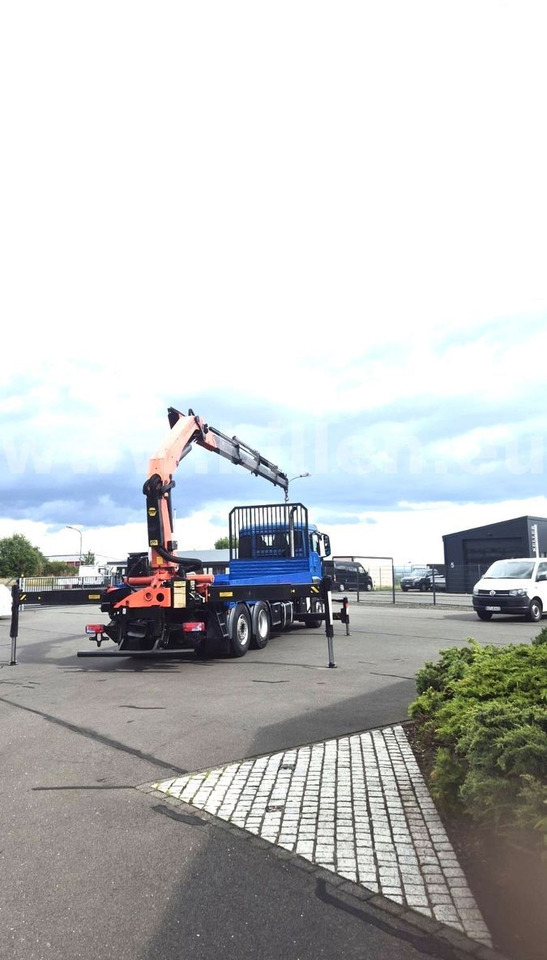 MAN TGS 26.360 6x2 Palfinger PK 27002- Funk- - משאית צד נופל/ שטוחה: תמונה 5 MAN TGS 26.360 6x2 Palfinger PK 27002- Funk- - משאית צד נופל/ שטוחה: תמונה 5