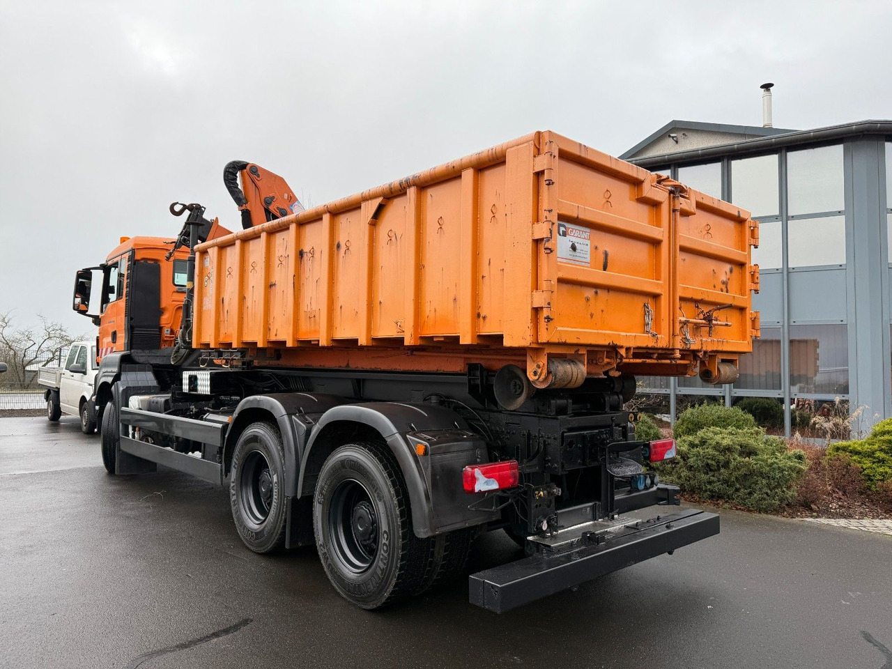 MAN TGS 33.400 6x6 Blattfederung Original 120500 km - משאית הרמת וו: תמונה 3 MAN TGS 33.400 6x6 Blattfederung Original 120500 km - משאית הרמת וו: תמונה 3