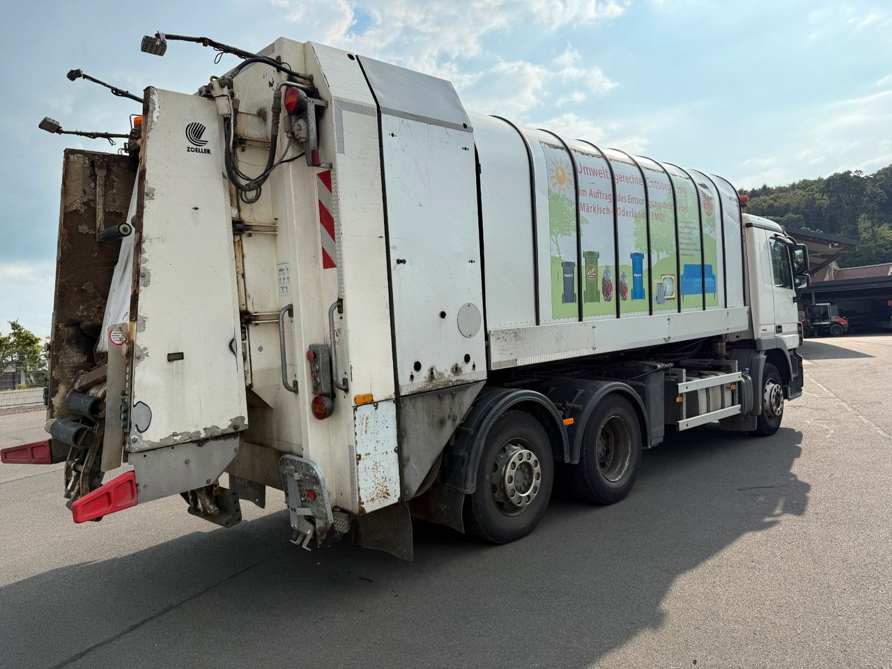 Mercedes-Benz Actros MP3 2532 6x2 Faun Rotorpress 521 - משאית אשפה: תמונה 3 Mercedes-Benz Actros MP3 2532 6x2 Faun Rotorpress 521 - משאית אשפה: תמונה 3