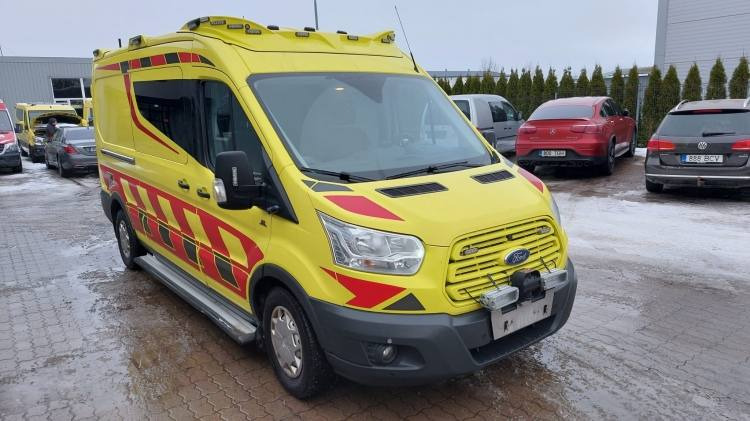 FORD TRANSIT 2,0TDI AMBULANCE KLIMA 12.2018 EURO 6, 3 UNITS - אמבולנס: תמונה 1 FORD TRANSIT 2,0TDI AMBULANCE KLIMA 12.2018 EURO 6, 3 UNITS - אמבולנס: תמונה 1