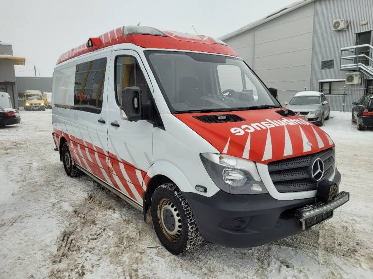 MERCEDES – BENZ SPRINTER 3.0D AMBULANCE (PROFILE) KLIMA 7.2015 EURO 6 - אמבולנס: תמונה 1 MERCEDES – BENZ SPRINTER 3.0D AMBULANCE (PROFILE) KLIMA 7.2015 EURO 6 - אמבולנס: תמונה 1