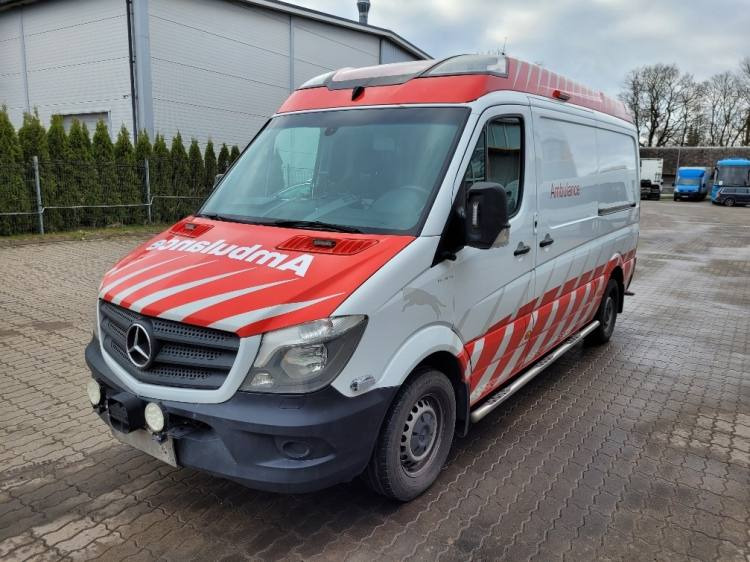 MERCEDES – BENZ SPRINTER 319 3.0D AMBULANCE (PROFILE) KLIMA, 6.2017, EURO 6 - אמבולנס: תמונה 2 MERCEDES – BENZ SPRINTER 319 3.0D AMBULANCE (PROFILE) KLIMA, 6.2017, EURO 6 - אמבולנס: תמונה 2