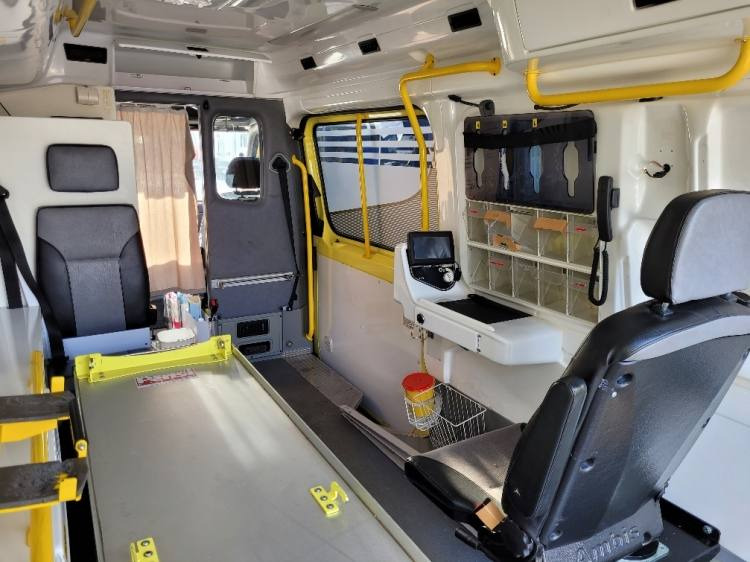 MERCEDES – BENZ SPRINTER AMBULANCE (PROFILE) KLIMA 2.2016 EURO 6 - אמבולנס: תמונה 5 MERCEDES – BENZ SPRINTER AMBULANCE (PROFILE) KLIMA 2.2016 EURO 6 - אמבולנס: תמונה 5