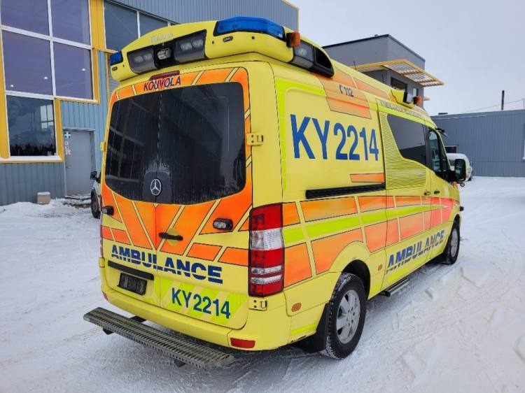 MERCEDES – BENZ SPRINTER AMBULANCE (TAMLANS) KLIMA, 11.2016, EURO 6 - אמבולנס: תמונה 4 MERCEDES – BENZ SPRINTER AMBULANCE (TAMLANS) KLIMA, 11.2016, EURO 6 - אמבולנס: תמונה 4