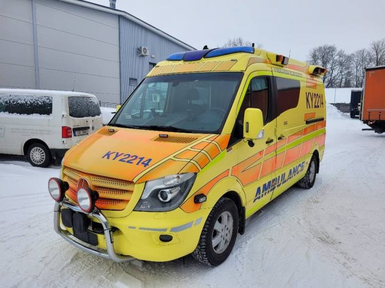 MERCEDES – BENZ SPRINTER AMBULANCE (TAMLANS) KLIMA, 11.2016, EURO 6 - אמבולנס: תמונה 2 MERCEDES – BENZ SPRINTER AMBULANCE (TAMLANS) KLIMA, 11.2016, EURO 6 - אמבולנס: תמונה 2