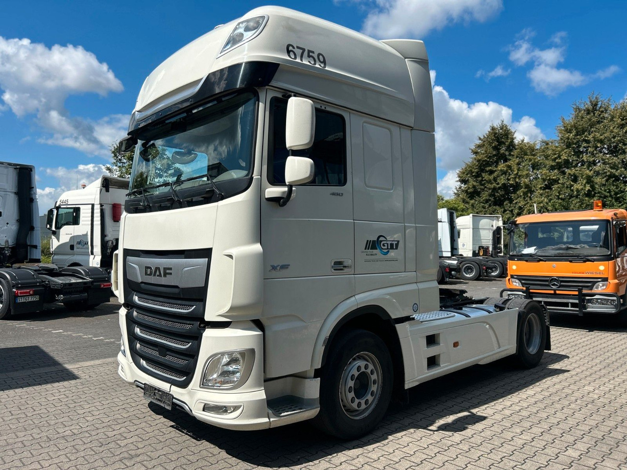 יחידת טרקטור DAF XF 480 FT SSC, Abbiegeassistent, Standklima: תמונה 8