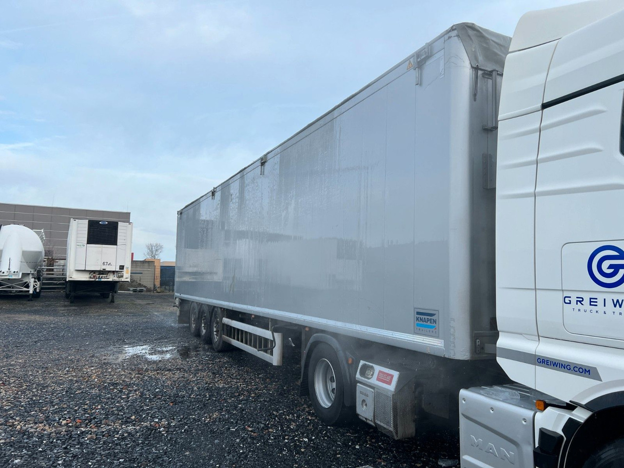 Knapen K100 - A5060 Knapen K100 - 10mm Boden, SAF-Achsen - סמיטריילר עם רצפת הליכה: תמונה 2 Knapen K100 - A5060 Knapen K100 - 10mm Boden, SAF-Achsen - סמיטריילר עם רצפת הליכה: תמונה 2