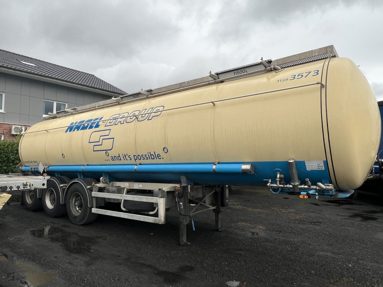 Lag 32.000 l Lebensmitteltank, 3 Kammern, ADR - סמיטריילר מכל: תמונה 2 Lag 32.000 l Lebensmitteltank, 3 Kammern, ADR - סמיטריילר מכל: תמונה 2