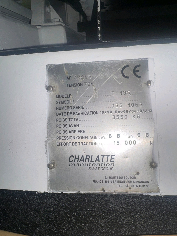 Charlatte 2012 - טרקטור כבודה: תמונה 3 Charlatte 2012 - טרקטור כבודה: תמונה 3