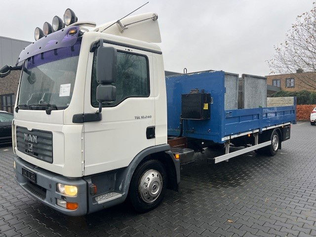 MAN TGL 12.240 TGL 10.240 - משאית צד נופל/ שטוחה: תמונה 1 MAN TGL 12.240 TGL 10.240 - משאית צד נופל/ שטוחה: תמונה 1