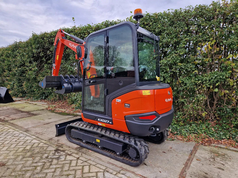 Kubota KX027-4 Hi-spec (NIEUW) - מיני מחפר: תמונה 5 Kubota KX027-4 Hi-spec (NIEUW) - מיני מחפר: תמונה 5