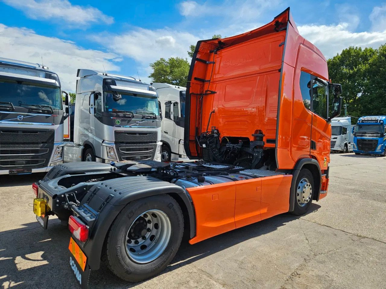 Scania R450 PTO, Standklima, Navi, New Smart2 tachograp - יחידת טרקטור: תמונה 4 Scania R450 PTO, Standklima, Navi, New Smart2 tachograp - יחידת טרקטור: תמונה 4