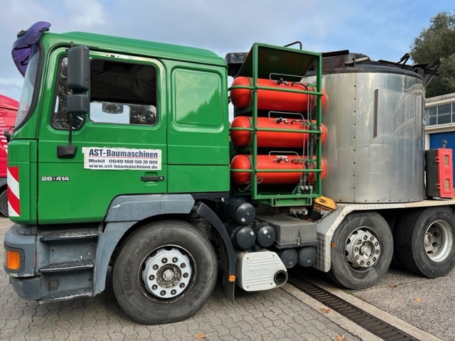 LKW MAN Asphaltkocher Bitumen Mastic mit Isolierung 26.414 - מכונת אספלט: תמונה 5 LKW MAN Asphaltkocher Bitumen Mastic mit Isolierung 26.414 - מכונת אספלט: תמונה 5