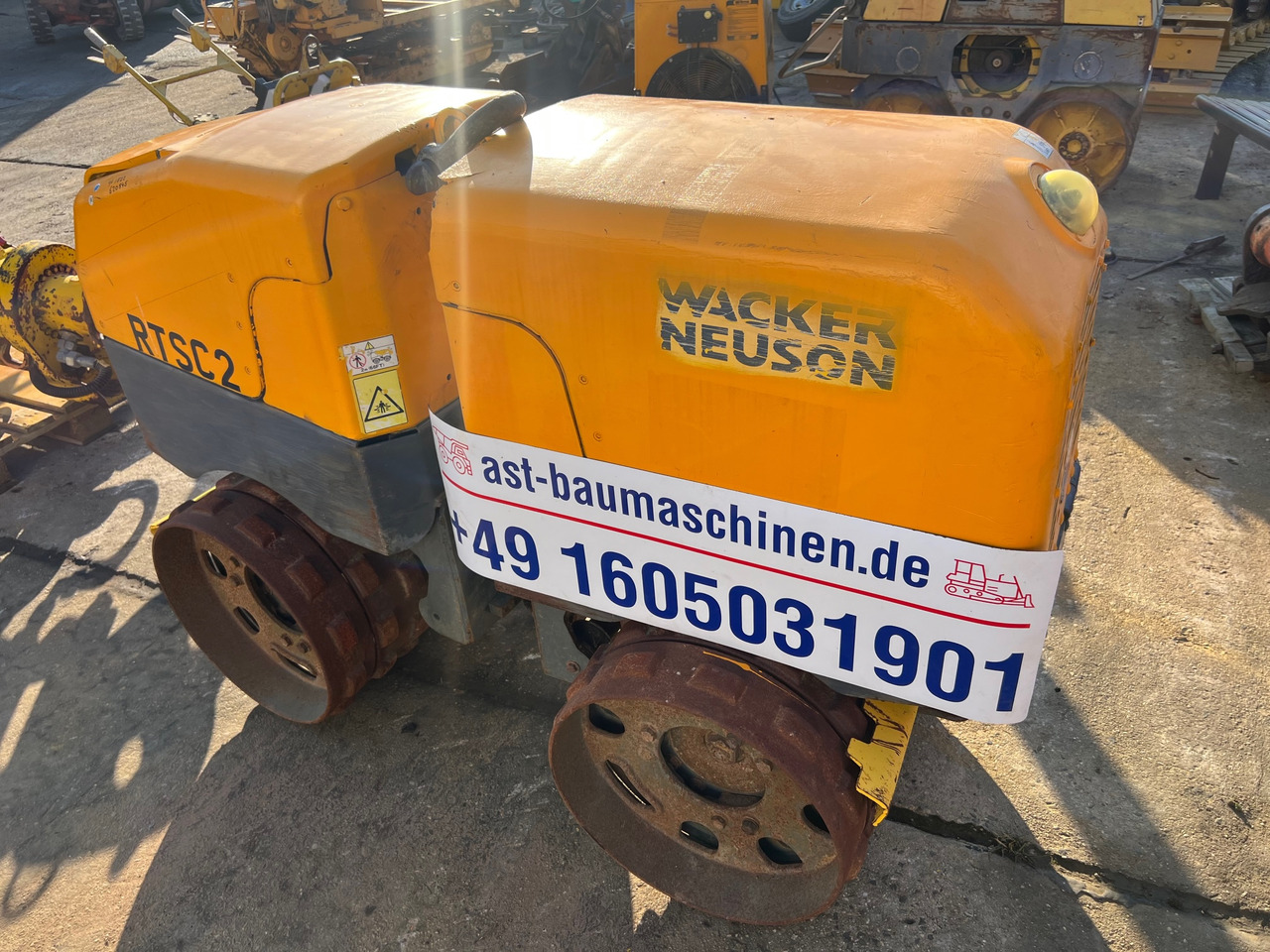 WACKER NEUSON RT82-SC 2 - מיני רולר: תמונה 3 WACKER NEUSON RT82-SC 2 - מיני רולר: תמונה 3