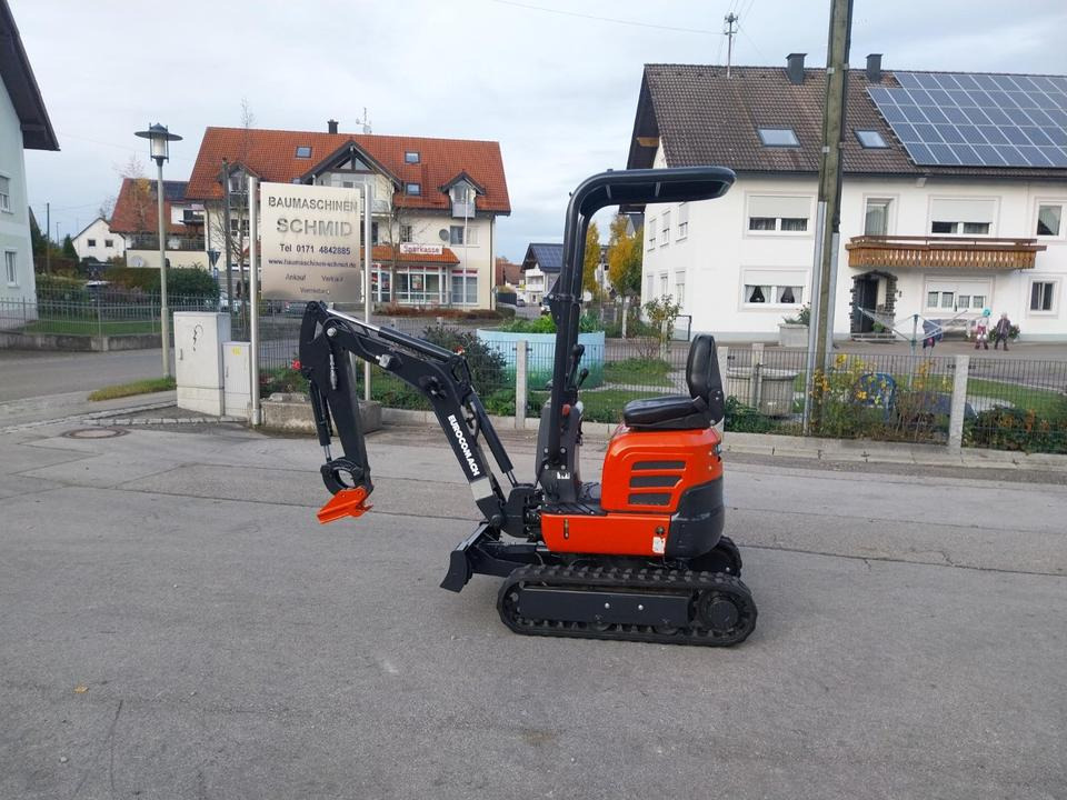 Eurocomach 10 ZT Minibagger Microbagger Bagger Kettenbagger - מיני מחפר: תמונה 1 Eurocomach 10 ZT Minibagger Microbagger Bagger Kettenbagger - מיני מחפר: תמונה 1