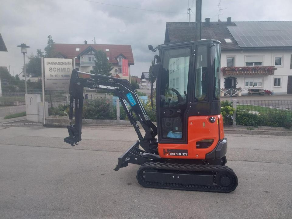 Eurocomach 18ZT Minibagger Kubota Bagger Kettenbagger - מיני מחפר: תמונה 1 Eurocomach 18ZT Minibagger Kubota Bagger Kettenbagger - מיני מחפר: תמונה 1