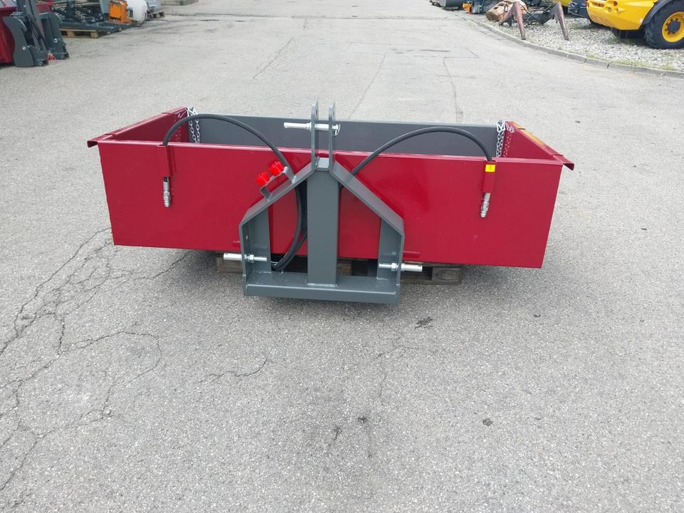 Heckcontainer 1,4m - 2,4m Container Schlepper Heckmulde Schaufel - דלי: תמונה 4 Heckcontainer 1,4m - 2,4m Container Schlepper Heckmulde Schaufel - דלי: תמונה 4
