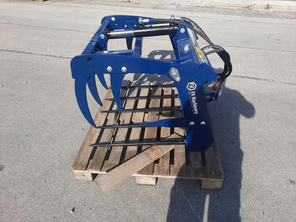 Krokodilgebiss mini Greifschaufel Frontlader Hoflader Euro - ציוד צמחי: תמונה 2 Krokodilgebiss mini Greifschaufel Frontlader Hoflader Euro - ציוד צמחי: תמונה 2