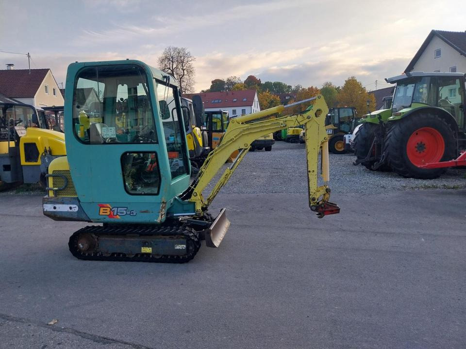Minibagger Yanmar B 15 Takeuchi Kubota Kettenbagger Bagger - מיני מחפר: תמונה 3 Minibagger Yanmar B 15 Takeuchi Kubota Kettenbagger Bagger - מיני מחפר: תמונה 3