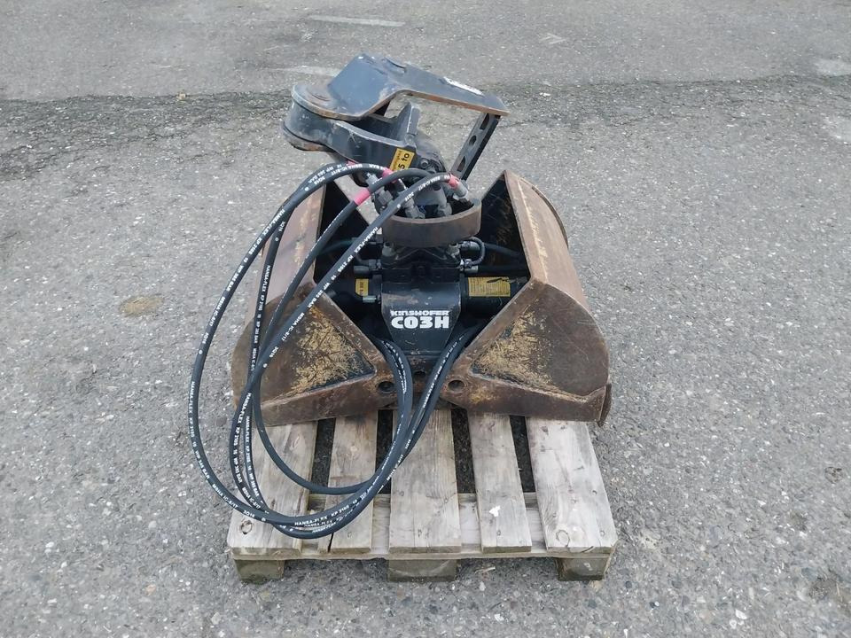 Schalengreifer Kinshofer 45 MS 03 Greifer Bagger Minibagger - דלי מכל קונכיה: תמונה 1 Schalengreifer Kinshofer 45 MS 03 Greifer Bagger Minibagger - דלי מכל קונכיה: תמונה 1