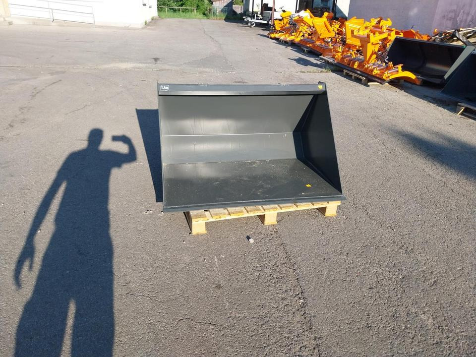 Schaufel 1,4m Weidemann Volumen Hoflader Radlader Lader - דלי מעמיס: תמונה 2 Schaufel 1,4m Weidemann Volumen Hoflader Radlader Lader - דלי מעמיס: תמונה 2