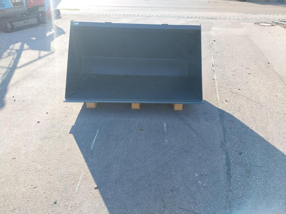 Schaufel 1,6m Weidemann Volumen Hoflader Radlader Lader - דלי מעמיס: תמונה 2 Schaufel 1,6m Weidemann Volumen Hoflader Radlader Lader - דלי מעמיס: תמונה 2