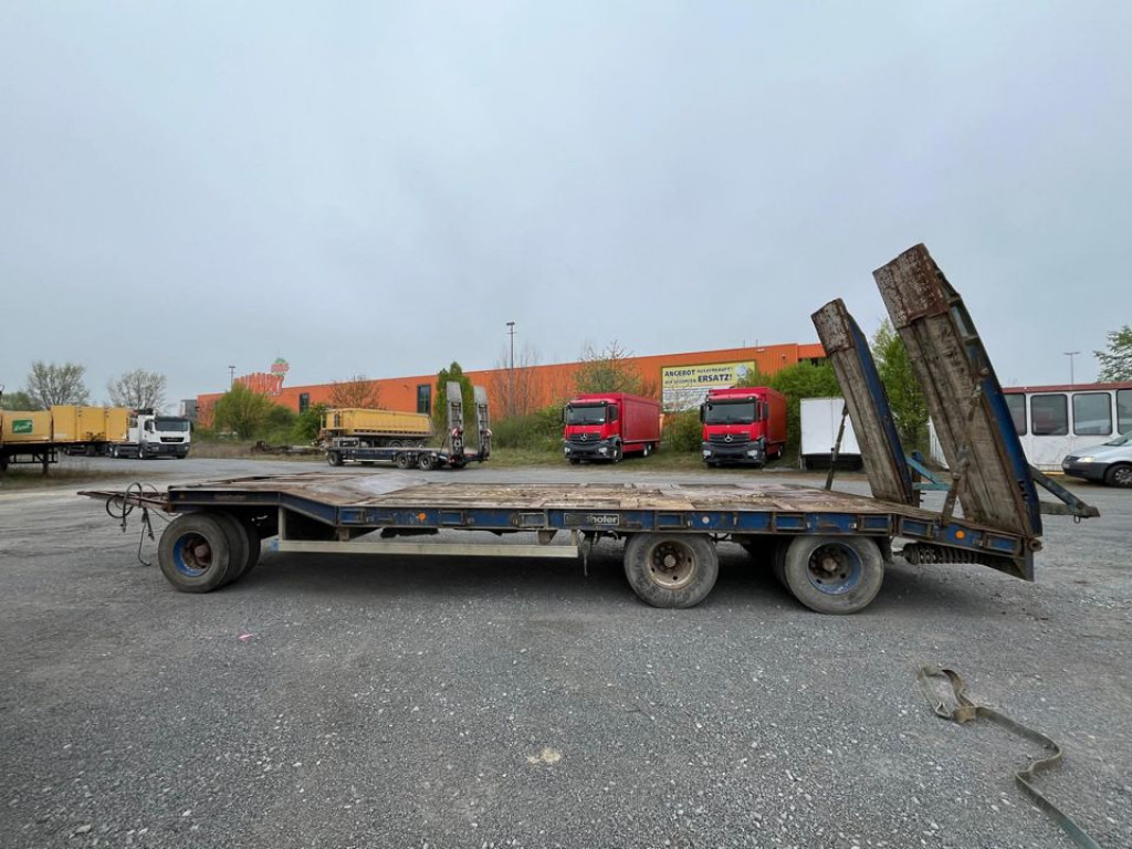GOLDHOFER Tieflader TU 3-24 80 Tiefladeranhänger Rampen - קרון נגרר עם מטען נמוך: תמונה 5 GOLDHOFER Tieflader TU 3-24 80 Tiefladeranhänger Rampen - קרון נגרר עם מטען נמוך: תמונה 5