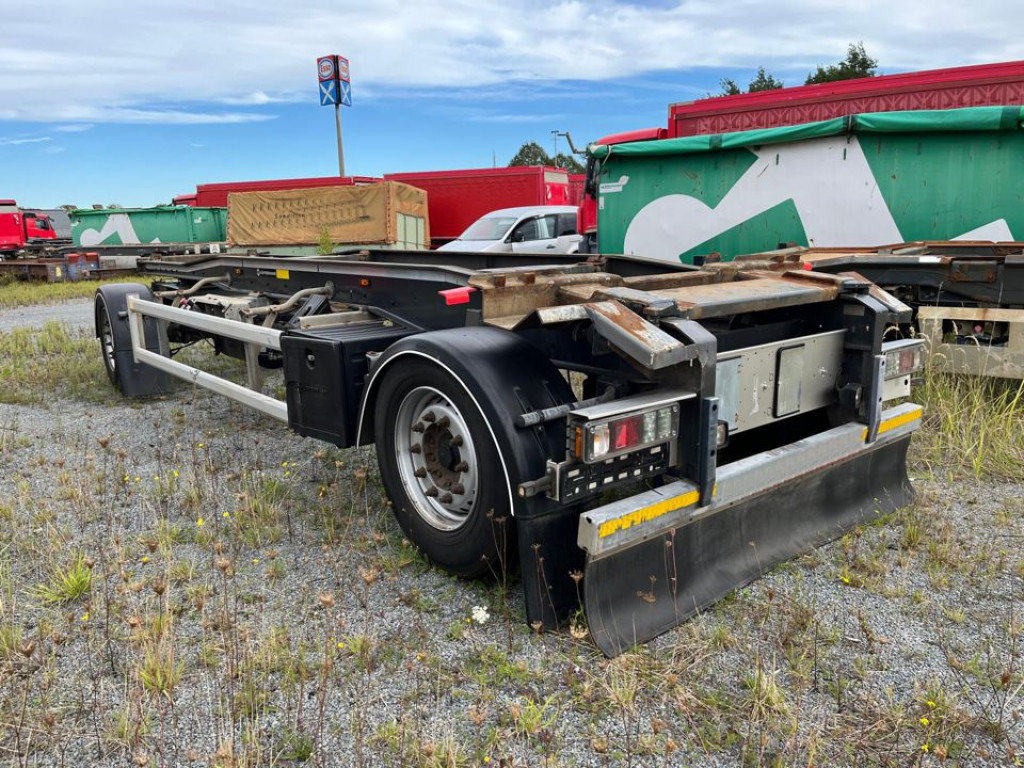 HUEFFERMANN 2-achs Abrollanhänger Containeranhänger HSA 18.70 - קרון נגרר מתגלגל/ מדלג: תמונה 3 HUEFFERMANN 2-achs Abrollanhänger Containeranhänger HSA 18.70 - קרון נגרר מתגלגל/ מדלג: תמונה 3