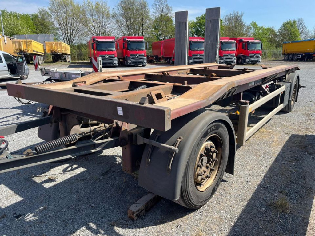 HUEFFERMANN HUEFFERMANN 2-achs Abrollanhänger Containeranhänger HAR 18.70 - קרון נגרר מתגלגל/ מדלג: תמונה 1 HUEFFERMANN HUEFFERMANN 2-achs Abrollanhänger Containeranhänger HAR 18.70 - קרון נגרר מתגלגל/ מדלג: תמונה 1